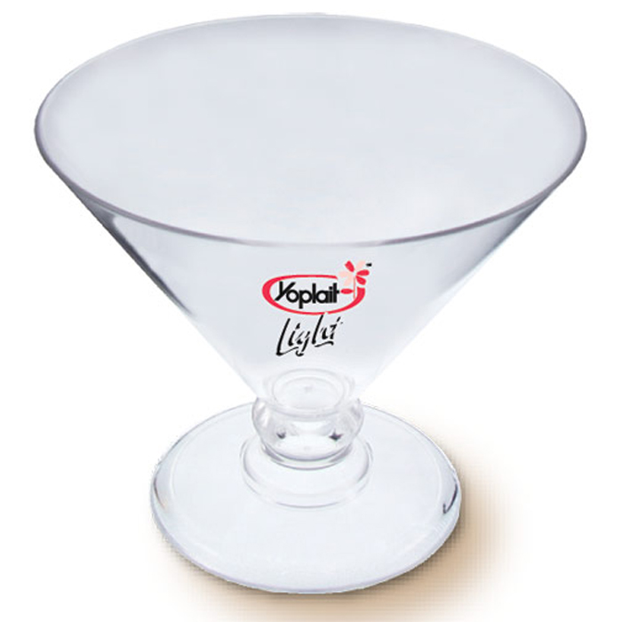 Printed Acrylic Martini Glass