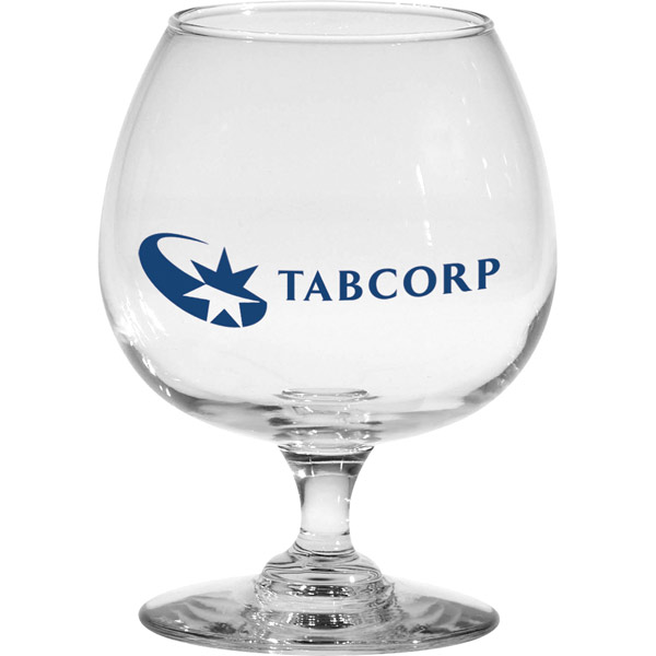 custom imprinted Brandy Glass