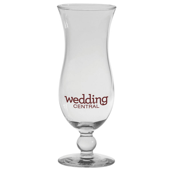 Custom Imprinted Coffee Hurricane Glass