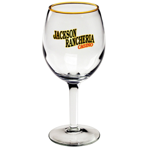 Personalized White Wine Glasses