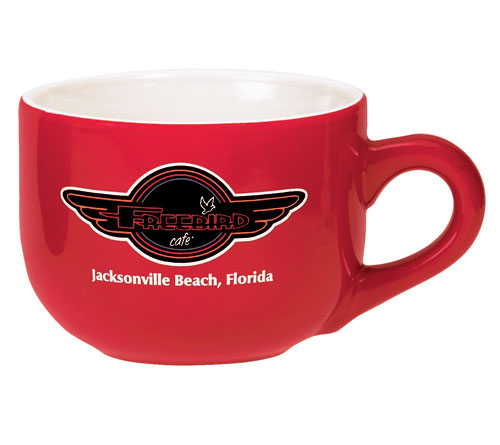 Custom Printed Latte Mug