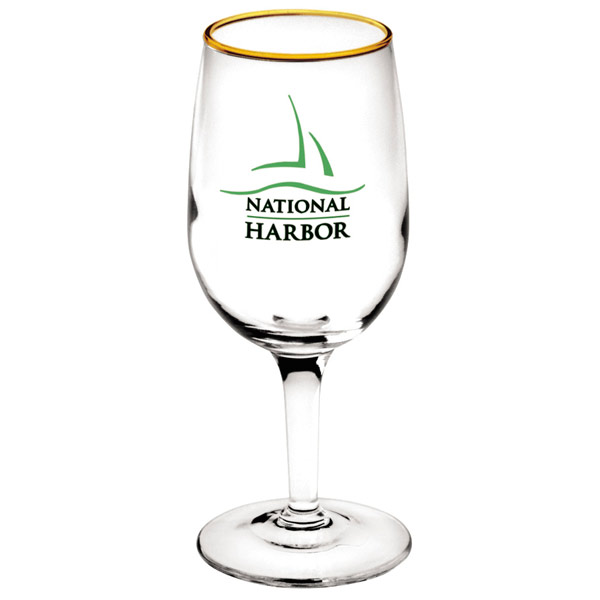 Custom Printed Tall Wine Glasses